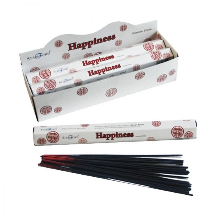 Happiness Premium Incense - Single Pack of 20