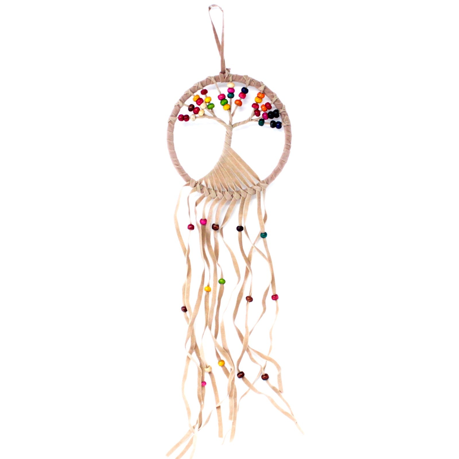 Tree of Life Dreamcatcher - 12cm Assorted Colours