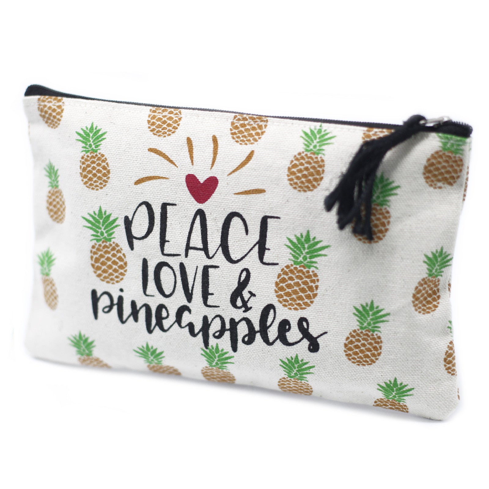 Classic Zip Pouch - Pineapples