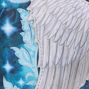 Angel Wings Embossed Purse Lisa Parker 18.5cm