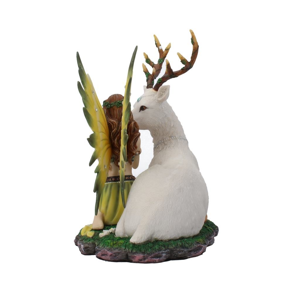 Adoration Stag and Spring Fairy 23.5cm