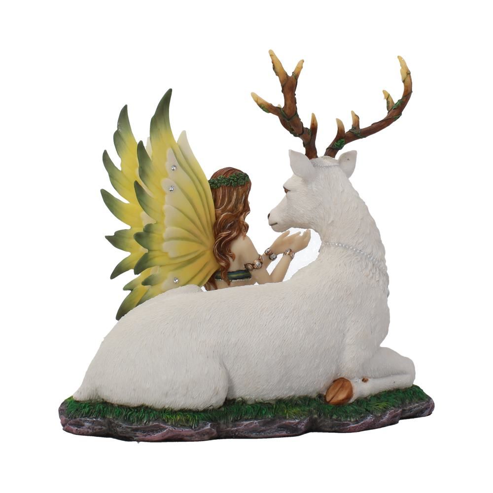 Adoration Stag and Spring Fairy 23.5cm