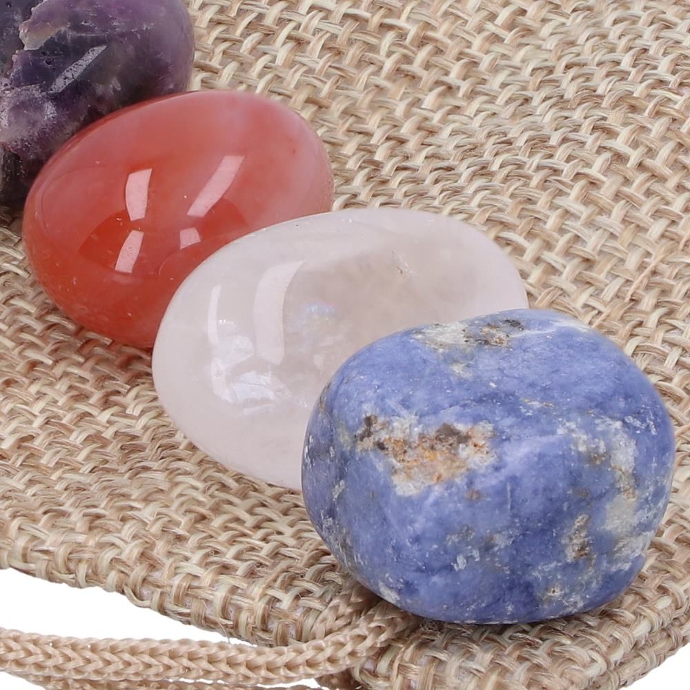 Natural Healing Stones Set