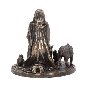 Bronze Welsh Goddess Ceridwen Figurine - 17cm