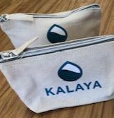 Kalaya Cotton Cosmetic Bag - Cream