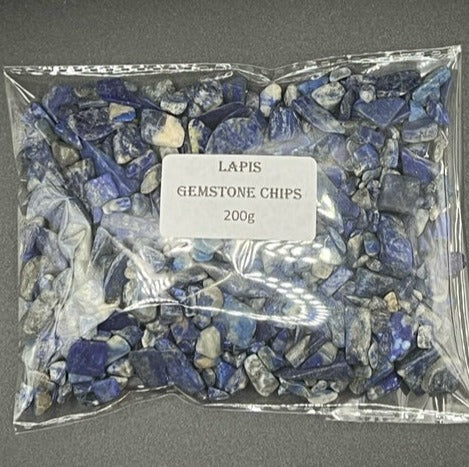 Lapis Gemstone Chips - 200g