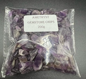 Amethyst Gemstone Chips - 200g