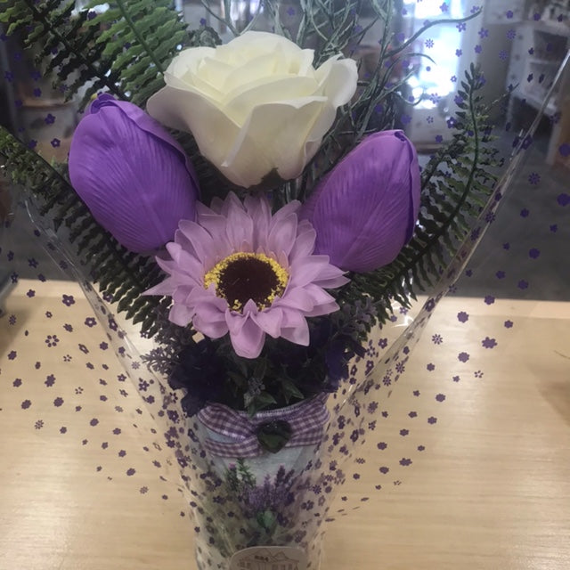 Soap Flower Box - Lavender