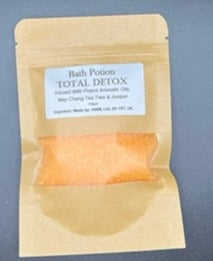 Aromatherapy Bath Potion in Kraft Bag - Total Detox