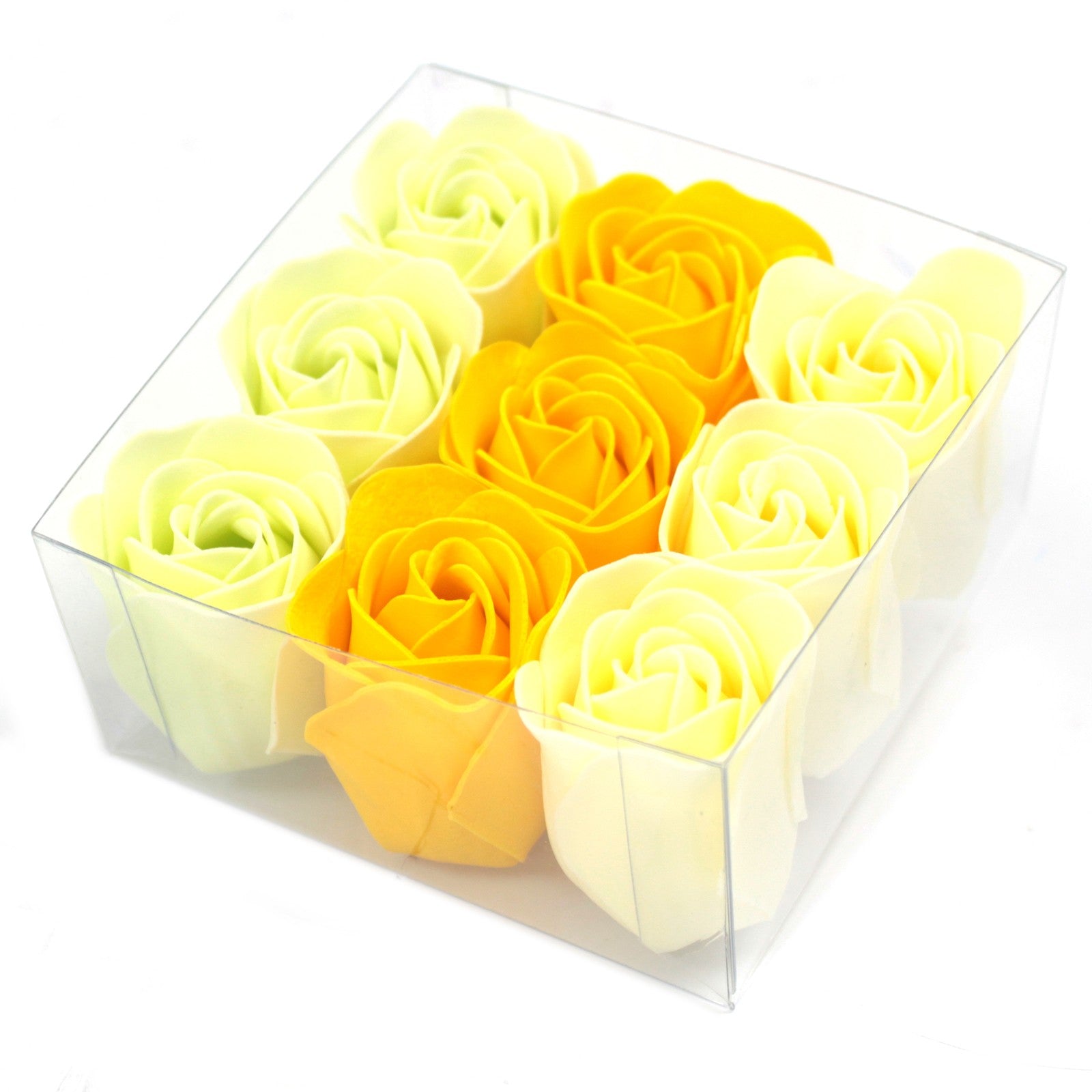 Soap Flowers - Set of 9 Spring Roses