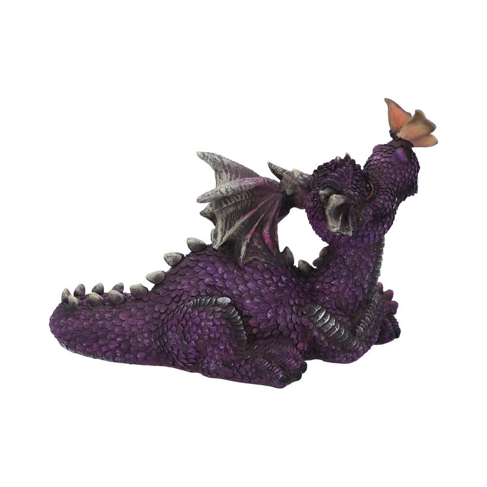 Nature's Kiss Purple Dragon Figurine 22.3cm