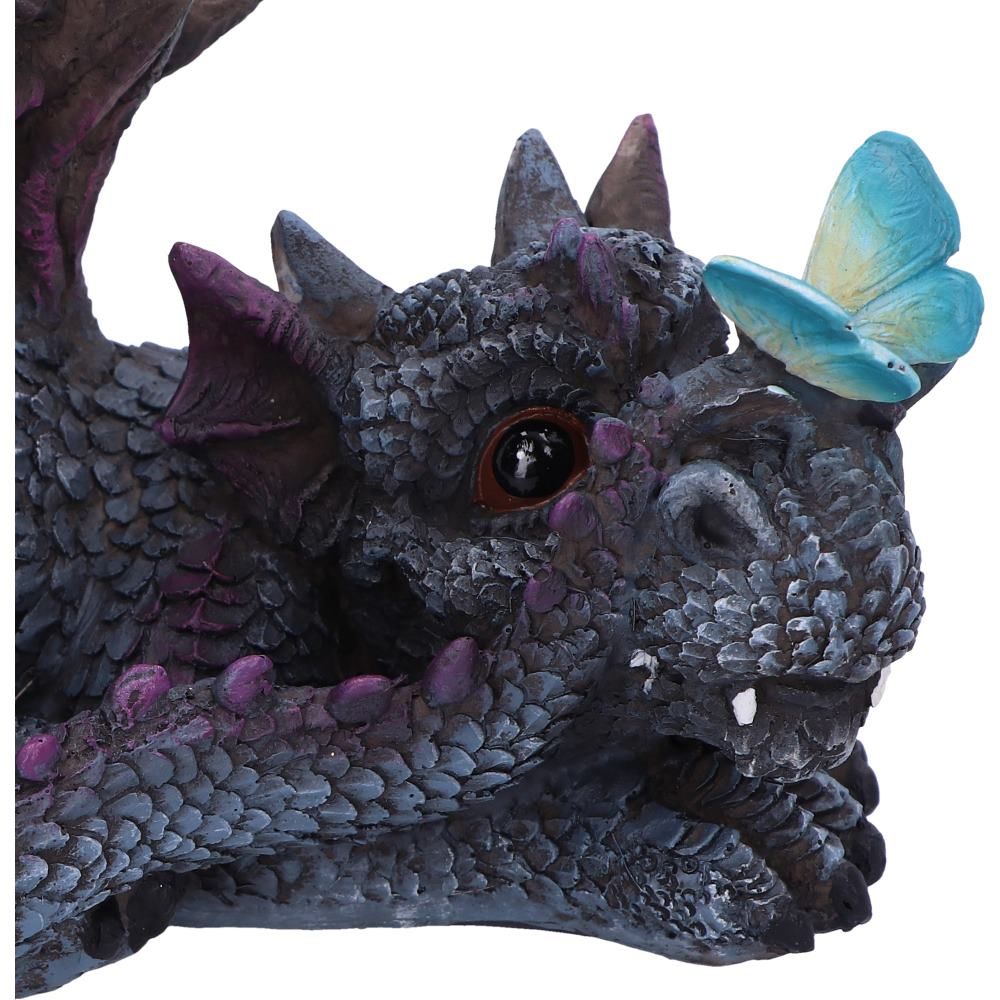 Butterfly Rest Dragon Figurine 19cm