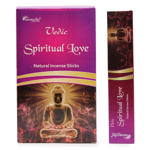 Vedic Incense Sticks - Spiritual Love - Pack of 12
