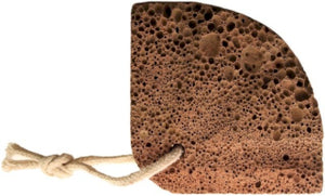 Volcanic Lava Foot Stone - shell shape